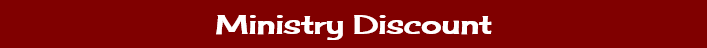 Ministry Discount